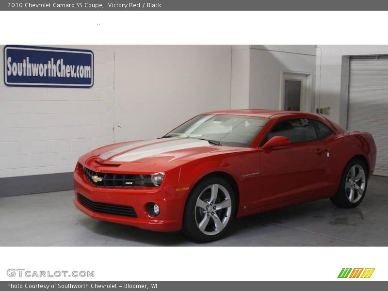 Victory Red / Black 2010 Chevrolet Camaro SS Coupe