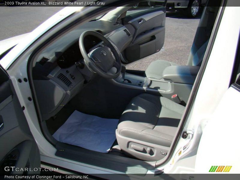 Blizzard White Pearl / Light Gray 2009 Toyota Avalon XL