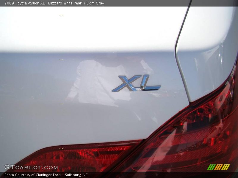 Blizzard White Pearl / Light Gray 2009 Toyota Avalon XL