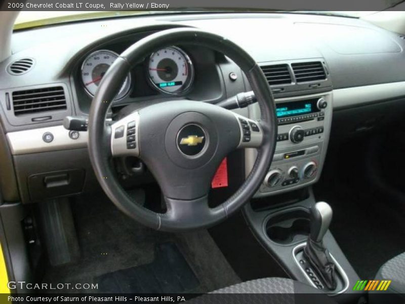 Rally Yellow / Ebony 2009 Chevrolet Cobalt LT Coupe