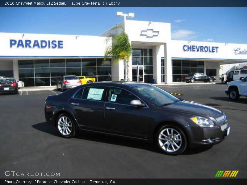 Taupe Gray Metallic / Ebony 2010 Chevrolet Malibu LTZ Sedan