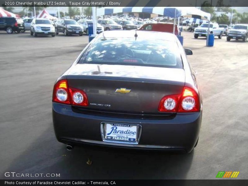 Taupe Gray Metallic / Ebony 2010 Chevrolet Malibu LTZ Sedan