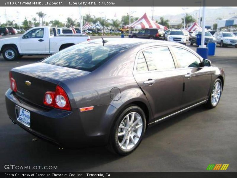 Taupe Gray Metallic / Ebony 2010 Chevrolet Malibu LTZ Sedan