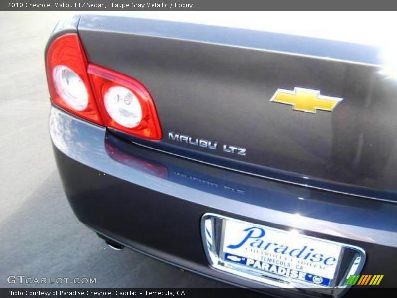 Taupe Gray Metallic / Ebony 2010 Chevrolet Malibu LTZ Sedan