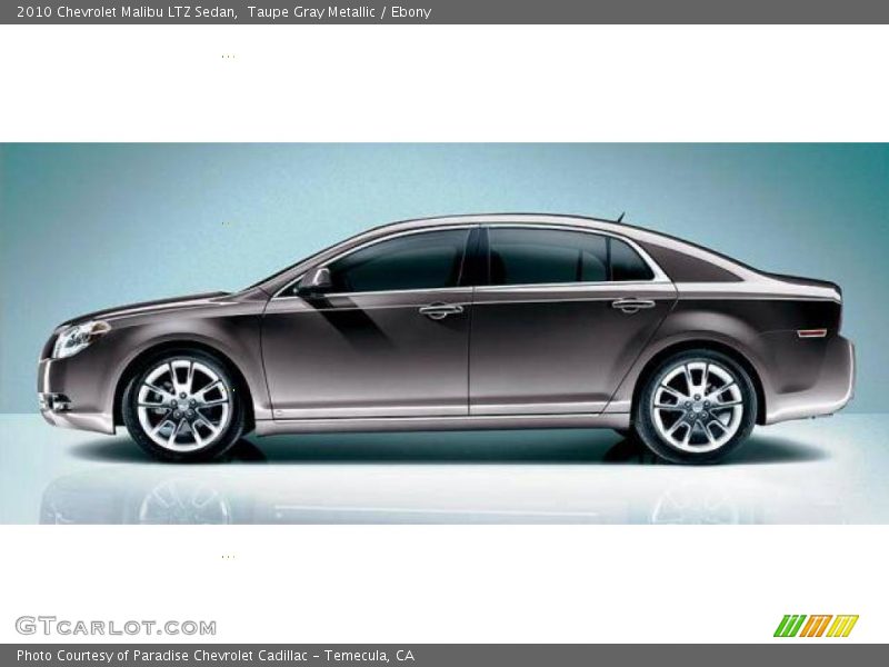 Taupe Gray Metallic / Ebony 2010 Chevrolet Malibu LTZ Sedan