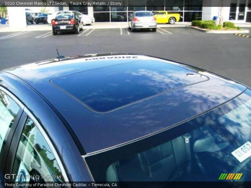 Taupe Gray Metallic / Ebony 2010 Chevrolet Malibu LTZ Sedan