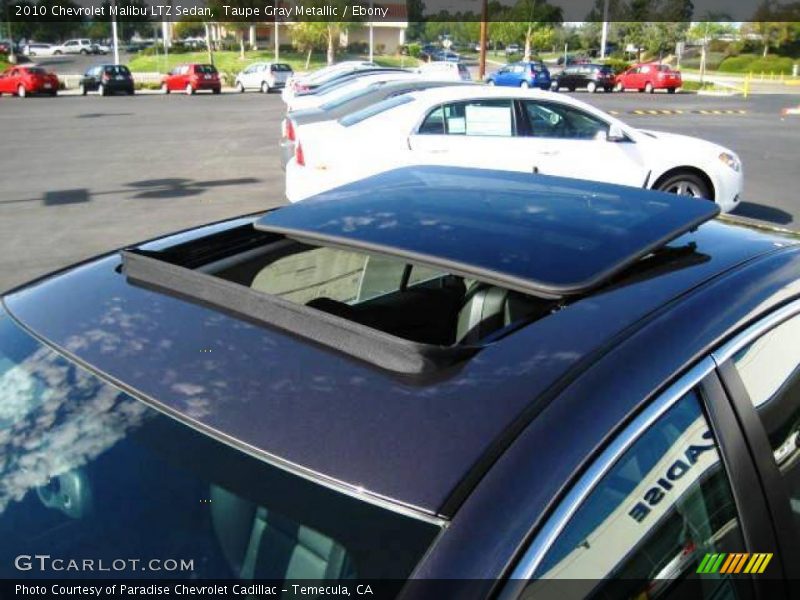 Taupe Gray Metallic / Ebony 2010 Chevrolet Malibu LTZ Sedan