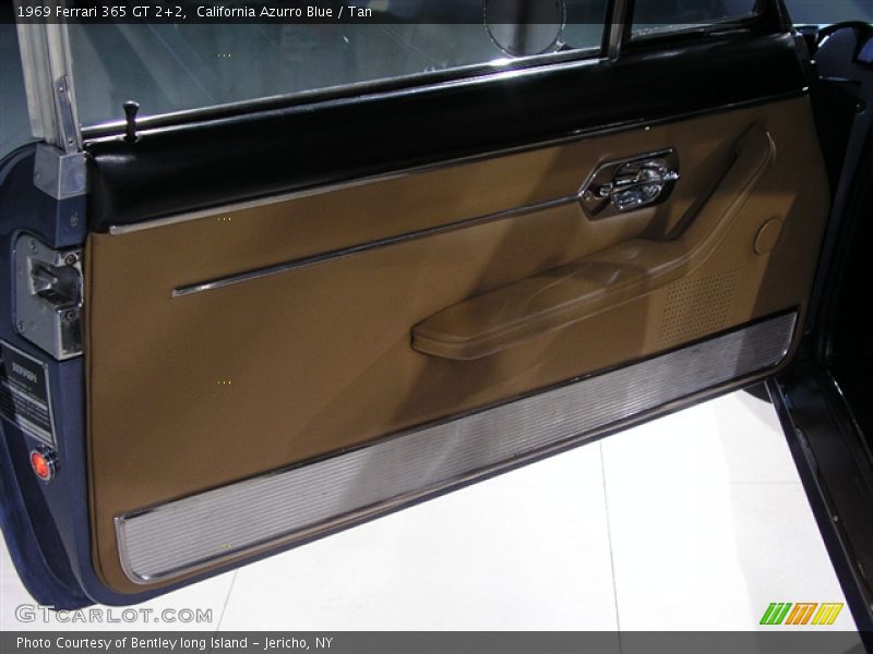 California Azurro Blue / Tan 1969 Ferrari 365 GT 2+2