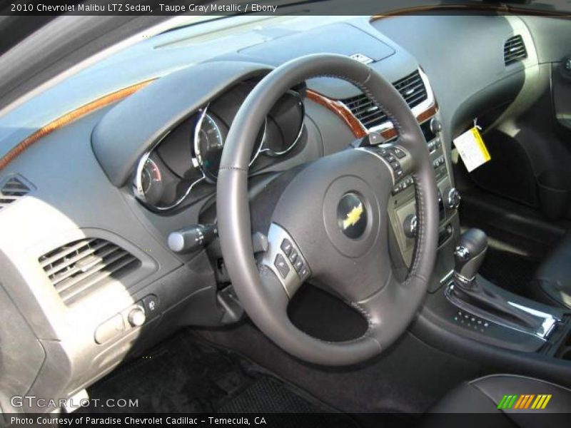 Taupe Gray Metallic / Ebony 2010 Chevrolet Malibu LTZ Sedan