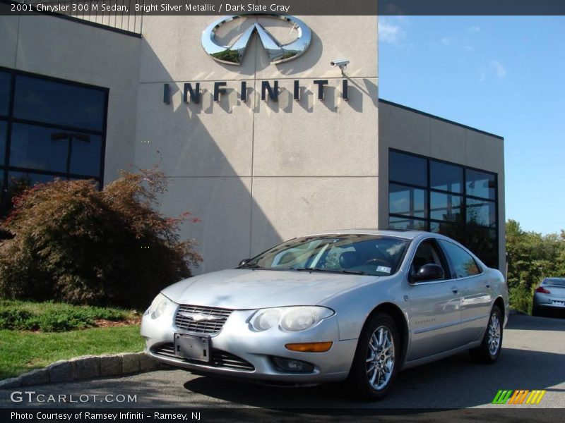 Bright Silver Metallic / Dark Slate Gray 2001 Chrysler 300 M Sedan