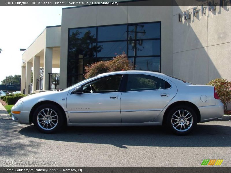 Bright Silver Metallic / Dark Slate Gray 2001 Chrysler 300 M Sedan