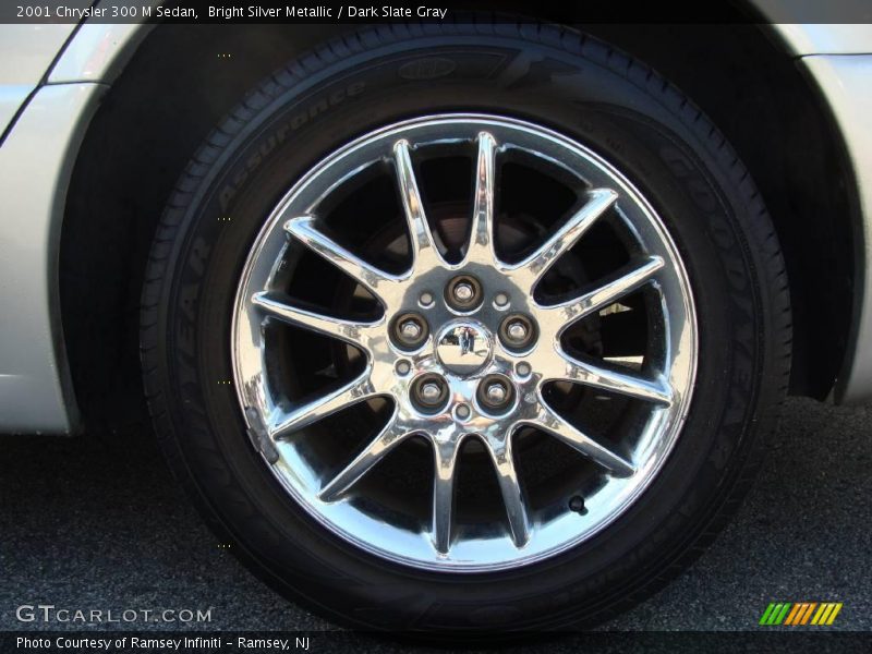 Bright Silver Metallic / Dark Slate Gray 2001 Chrysler 300 M Sedan