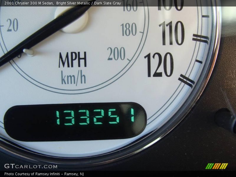 Bright Silver Metallic / Dark Slate Gray 2001 Chrysler 300 M Sedan