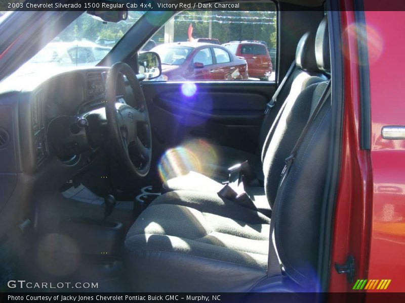 Victory Red / Dark Charcoal 2003 Chevrolet Silverado 1500 Regular Cab 4x4