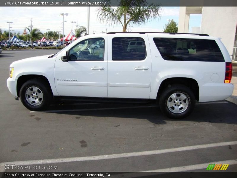 Summit White / Ebony 2007 Chevrolet Suburban 1500 LT