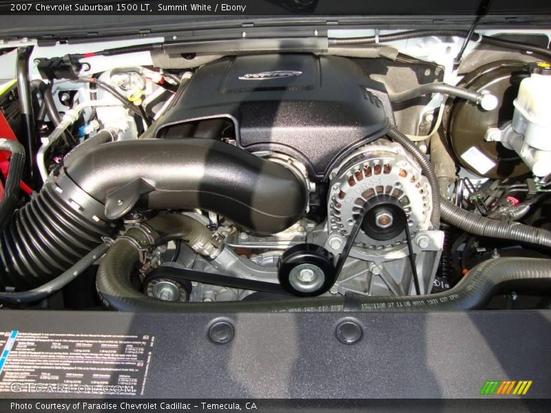 Summit White / Ebony 2007 Chevrolet Suburban 1500 LT
