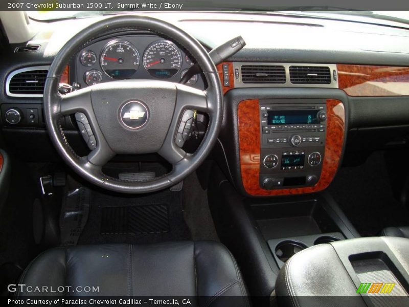 Summit White / Ebony 2007 Chevrolet Suburban 1500 LT