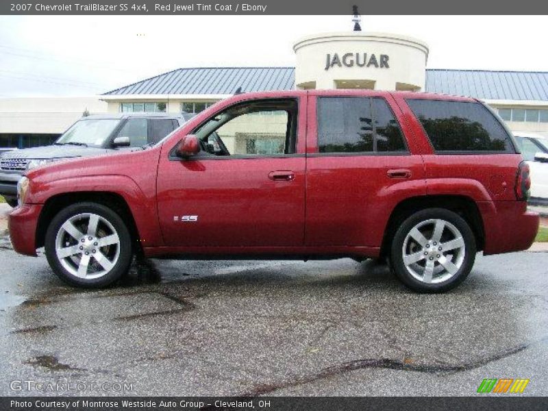 Red Jewel Tint Coat / Ebony 2007 Chevrolet TrailBlazer SS 4x4