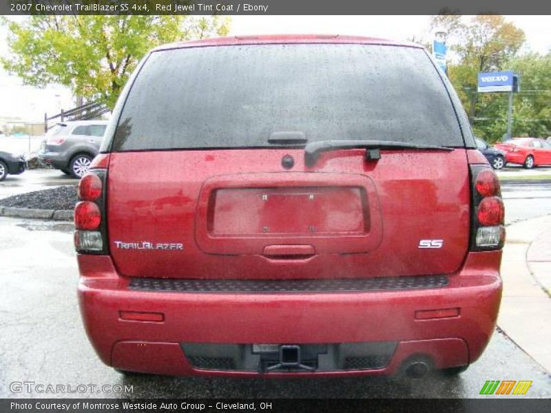 Red Jewel Tint Coat / Ebony 2007 Chevrolet TrailBlazer SS 4x4