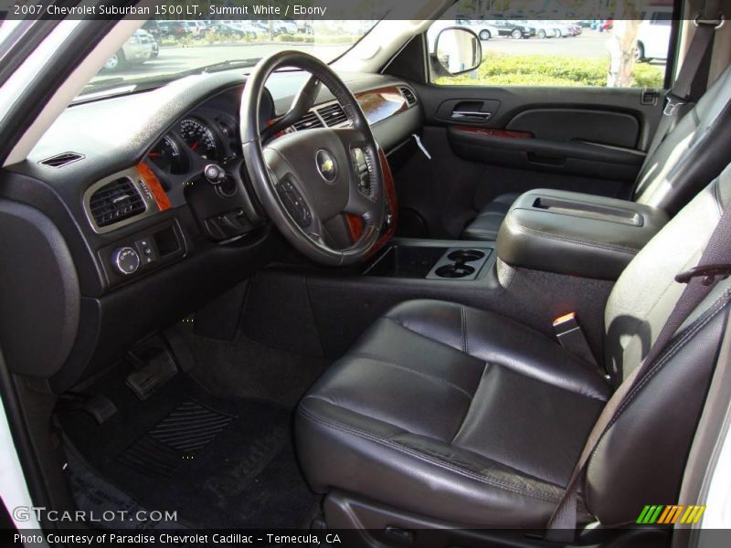 Summit White / Ebony 2007 Chevrolet Suburban 1500 LT
