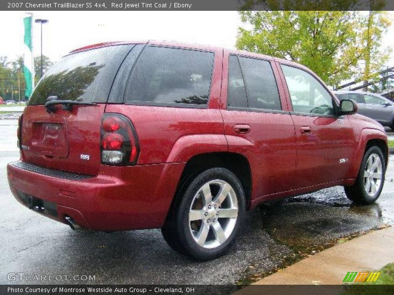 Red Jewel Tint Coat / Ebony 2007 Chevrolet TrailBlazer SS 4x4