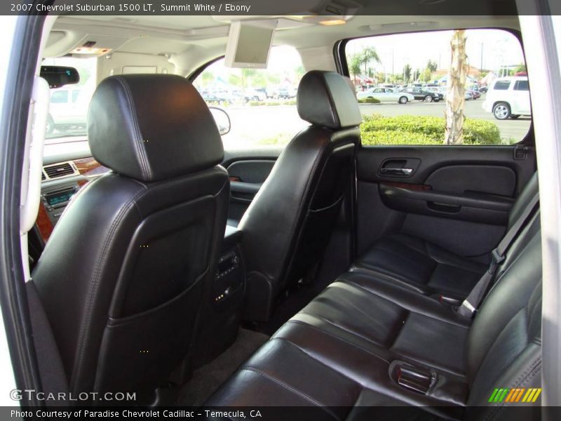 Summit White / Ebony 2007 Chevrolet Suburban 1500 LT