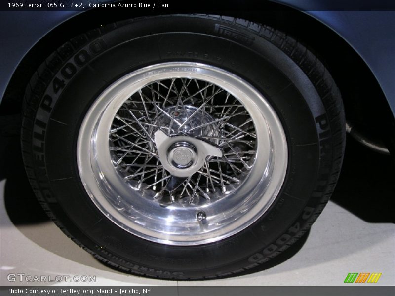 California Azurro Blue / Tan 1969 Ferrari 365 GT 2+2