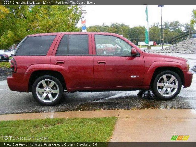 Red Jewel Tint Coat / Ebony 2007 Chevrolet TrailBlazer SS 4x4