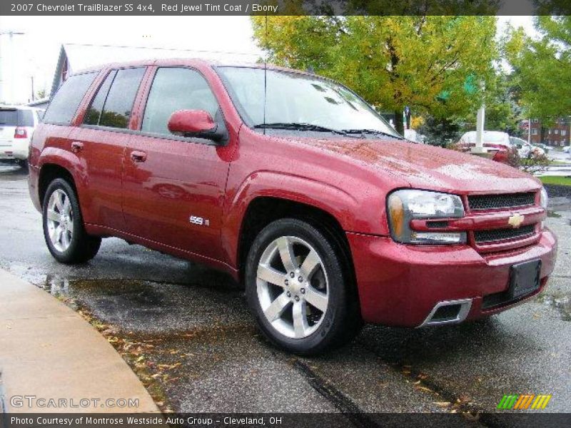 Red Jewel Tint Coat / Ebony 2007 Chevrolet TrailBlazer SS 4x4