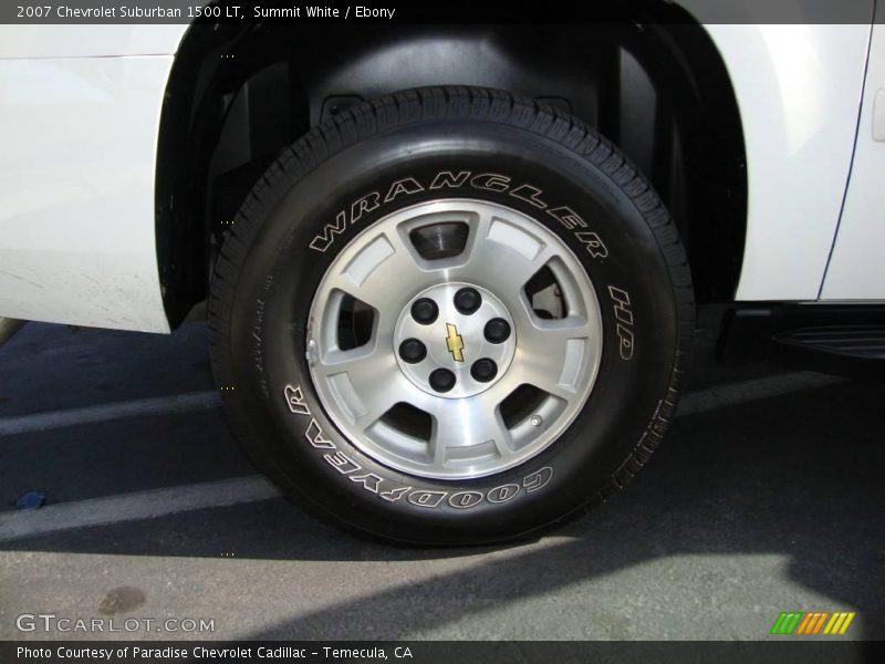 Summit White / Ebony 2007 Chevrolet Suburban 1500 LT