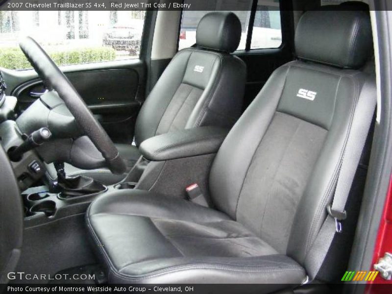 Red Jewel Tint Coat / Ebony 2007 Chevrolet TrailBlazer SS 4x4