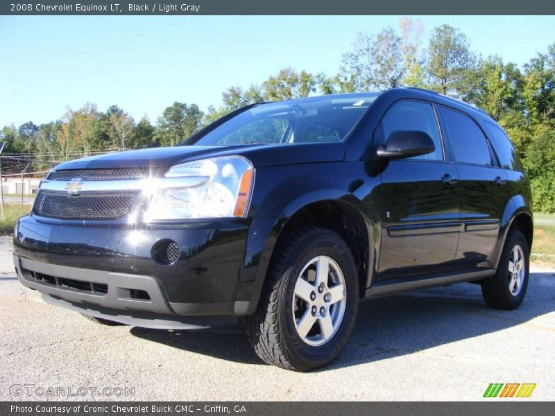 Black / Light Gray 2008 Chevrolet Equinox LT