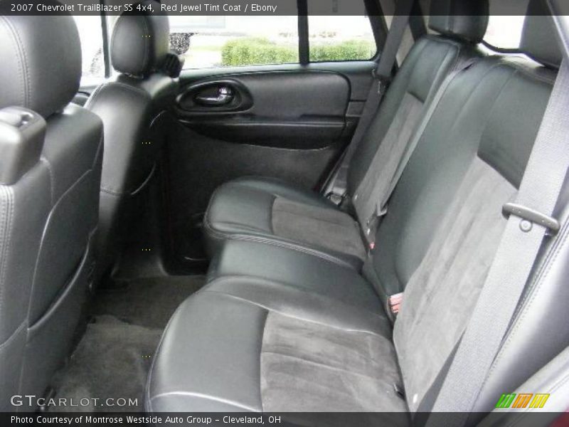 Red Jewel Tint Coat / Ebony 2007 Chevrolet TrailBlazer SS 4x4