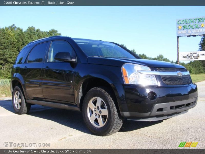 Black / Light Gray 2008 Chevrolet Equinox LT