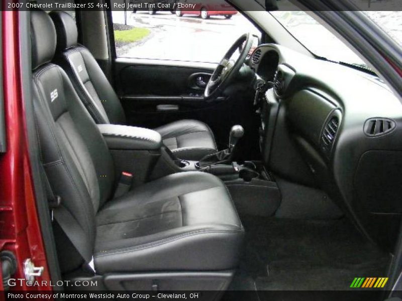 Red Jewel Tint Coat / Ebony 2007 Chevrolet TrailBlazer SS 4x4