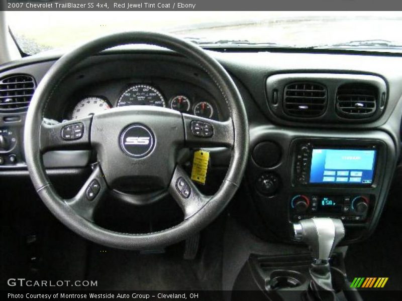 Red Jewel Tint Coat / Ebony 2007 Chevrolet TrailBlazer SS 4x4