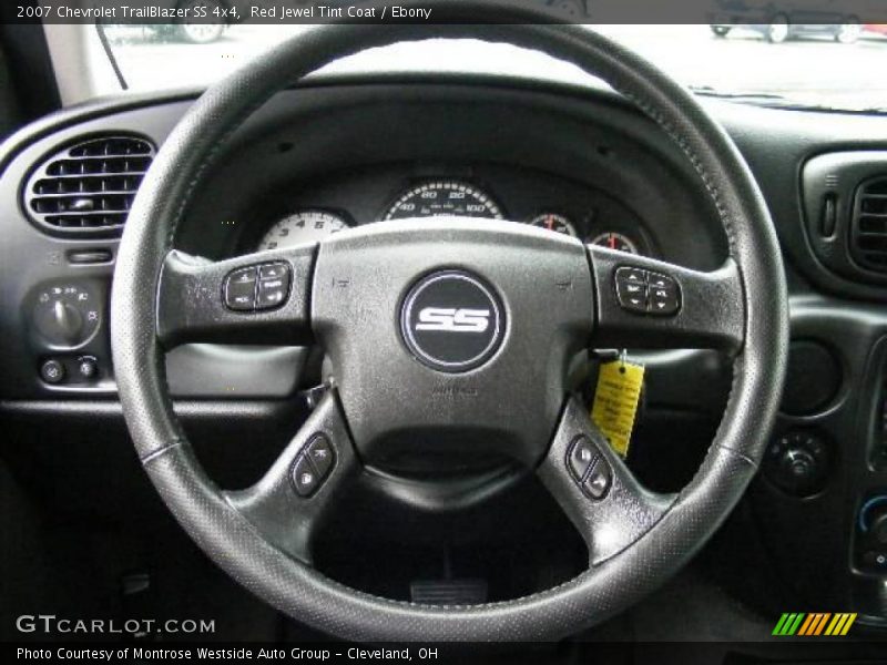 Red Jewel Tint Coat / Ebony 2007 Chevrolet TrailBlazer SS 4x4