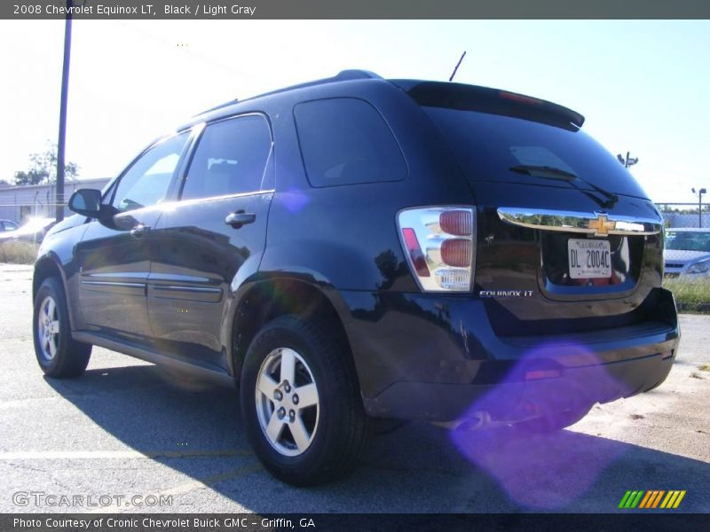 Black / Light Gray 2008 Chevrolet Equinox LT