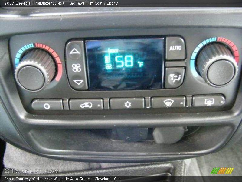 Red Jewel Tint Coat / Ebony 2007 Chevrolet TrailBlazer SS 4x4