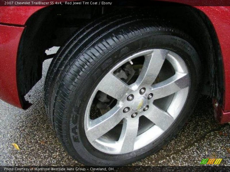 Red Jewel Tint Coat / Ebony 2007 Chevrolet TrailBlazer SS 4x4