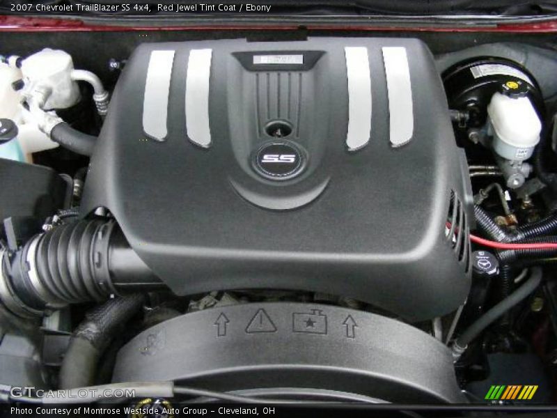 Red Jewel Tint Coat / Ebony 2007 Chevrolet TrailBlazer SS 4x4