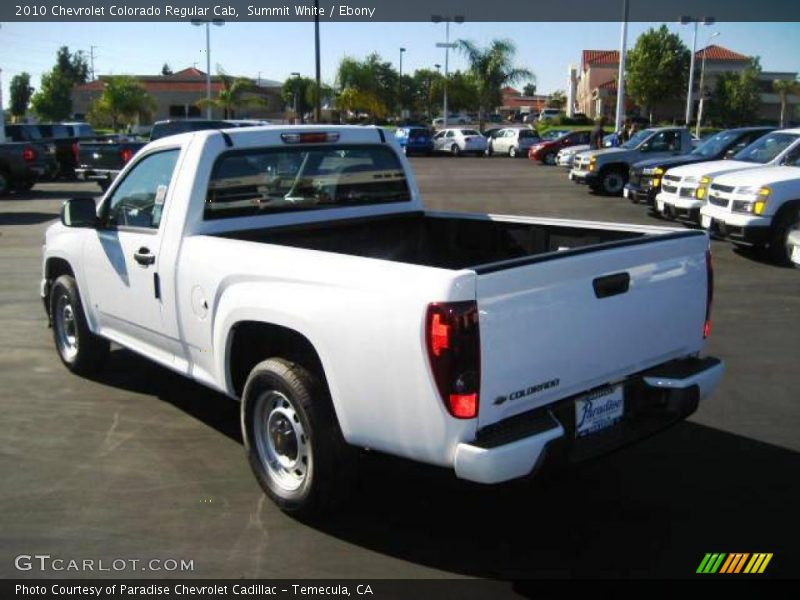 Summit White / Ebony 2010 Chevrolet Colorado Regular Cab