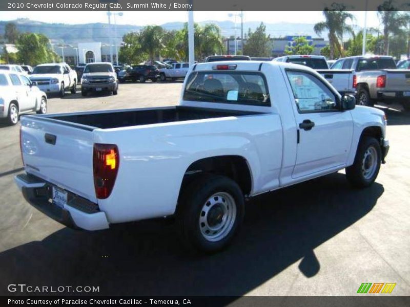 Summit White / Ebony 2010 Chevrolet Colorado Regular Cab