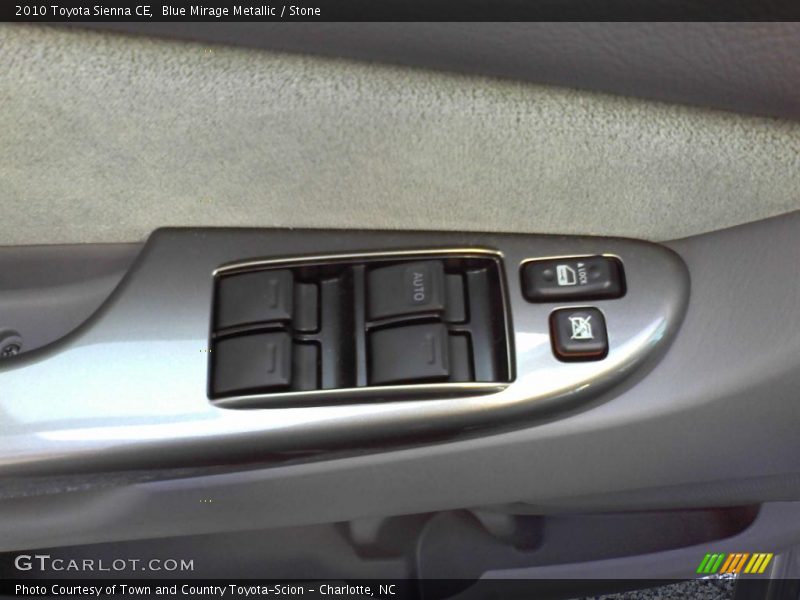 Blue Mirage Metallic / Stone 2010 Toyota Sienna CE