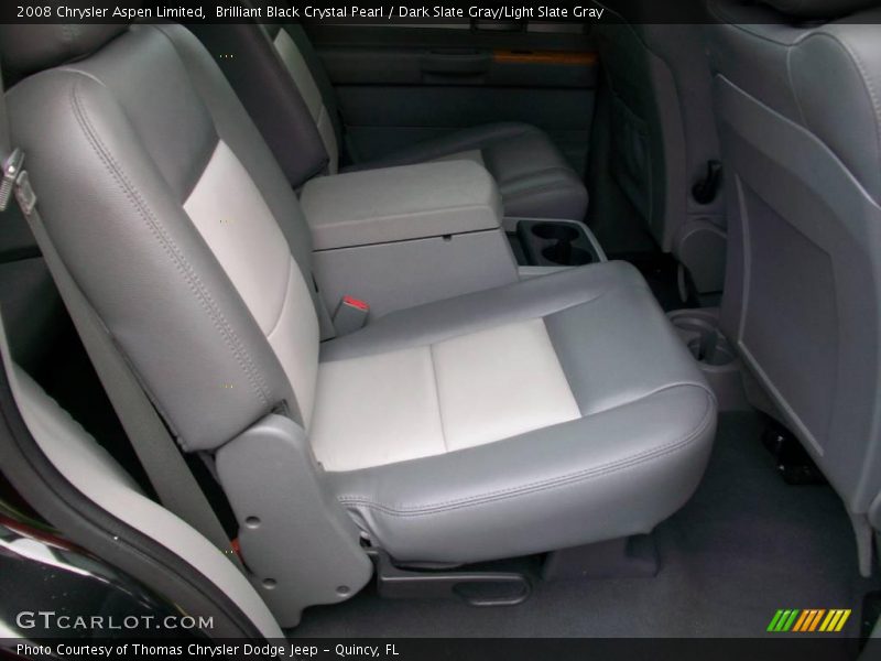 Brilliant Black Crystal Pearl / Dark Slate Gray/Light Slate Gray 2008 Chrysler Aspen Limited