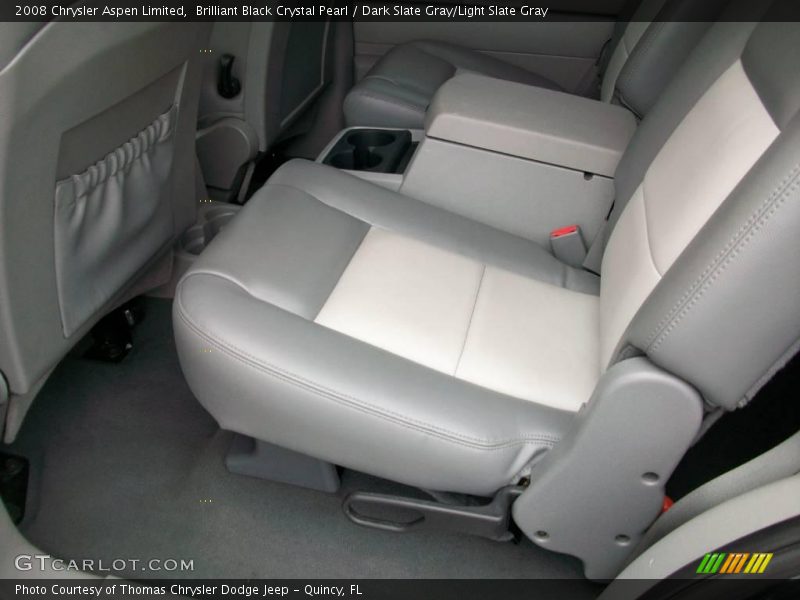 Brilliant Black Crystal Pearl / Dark Slate Gray/Light Slate Gray 2008 Chrysler Aspen Limited