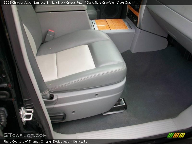 Brilliant Black Crystal Pearl / Dark Slate Gray/Light Slate Gray 2008 Chrysler Aspen Limited