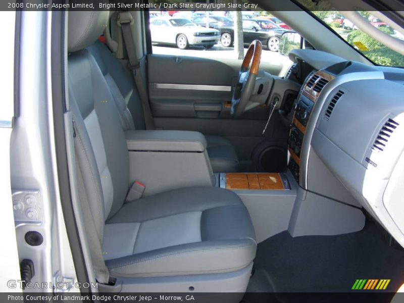 Bright Silver Metallic / Dark Slate Gray/Light Slate Gray 2008 Chrysler Aspen Limited