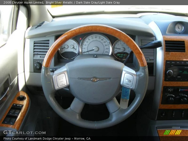 Bright Silver Metallic / Dark Slate Gray/Light Slate Gray 2008 Chrysler Aspen Limited