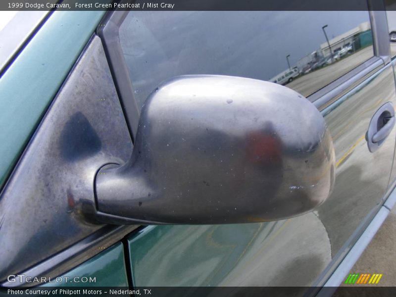 Forest Green Pearlcoat / Mist Gray 1999 Dodge Caravan